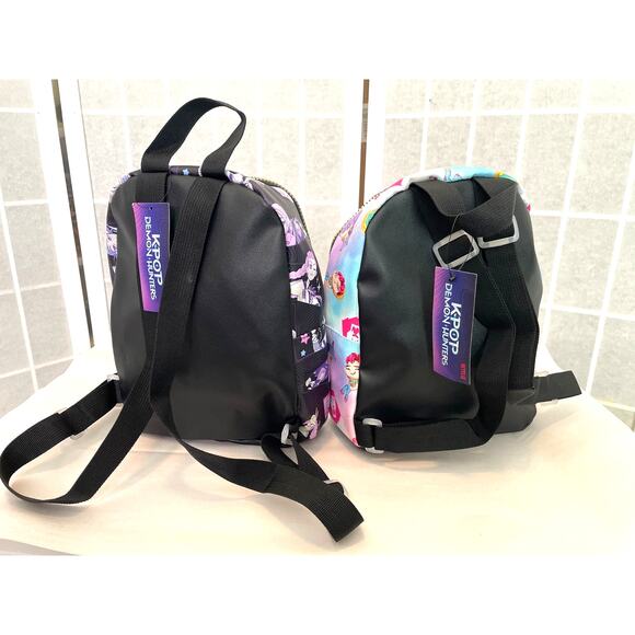 KPop Demon Hunters NEW Mini Backpack Bundle Huntrix Chibi Saja Anime Bags Kawaii main image 8